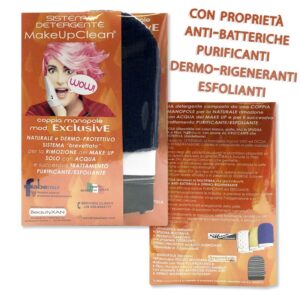 Make-up clean – Manopola multilato per l’idrocosmesi della pelle