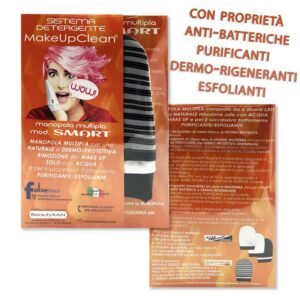 Make-up clean – Manopola multilato per l’idrocosmesi della pelle