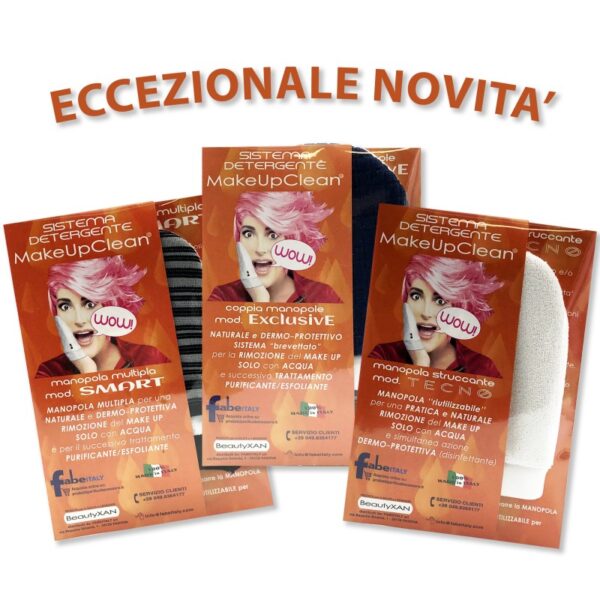Make-up clean – Manopola multilato per l’idrocosmesi della pelle