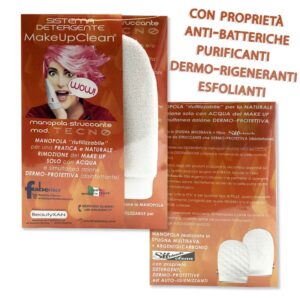 Make-up clean – Manopola multilato per l’idrocosmesi della pelle
